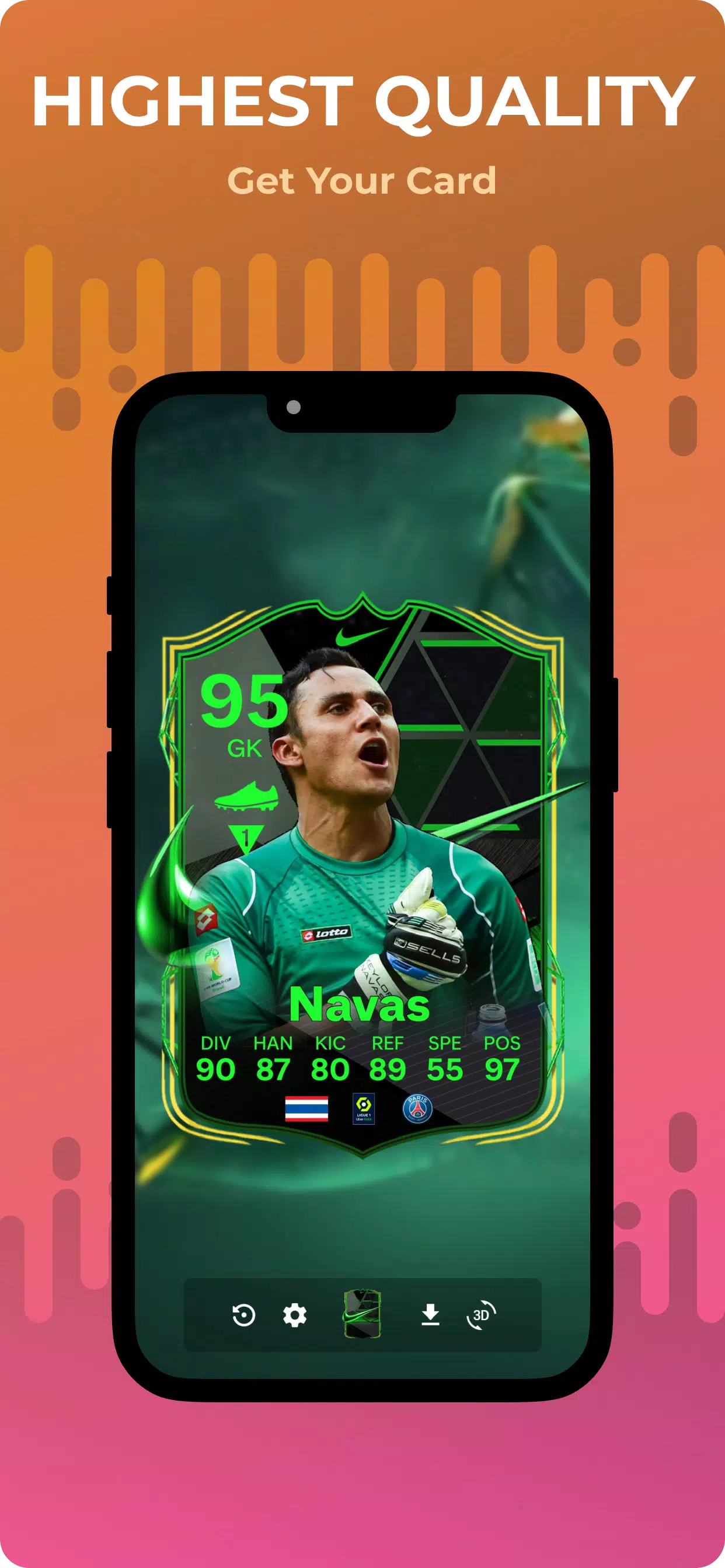 FUT Card Creator 24 Tangkapan skrin 2