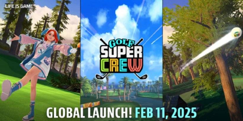 Golf Super Crew is an upcoming next-gen golf simulator on mobile with colourful arcade flair