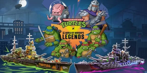 TMNT schließt sich World of Warships: Legends im April -Update an