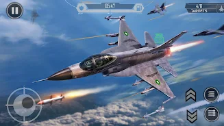 Sherdil: Modern Air Jet Combat ภาพหน้าจอ 1