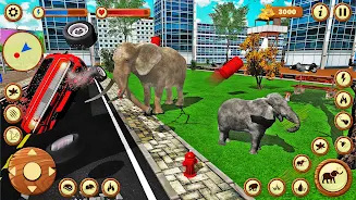 Elephant Simulator City Attack Screenshot 2