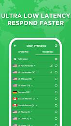 Fast VPN Pro - Fast & Secure Captura de tela 1