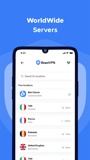 BeastVPN: Secure and Fast VPN Screenshot 2