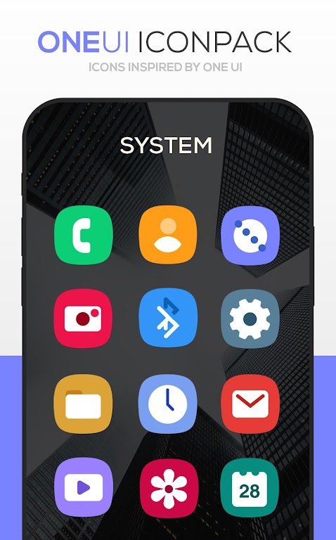 ONE UI Icon Pack Mod স্ক্রিনশট 0