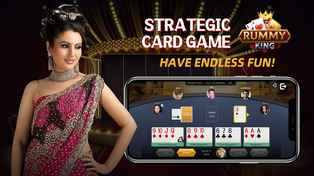 Rummy King -Play Indian Card Zrzut ekranu 0