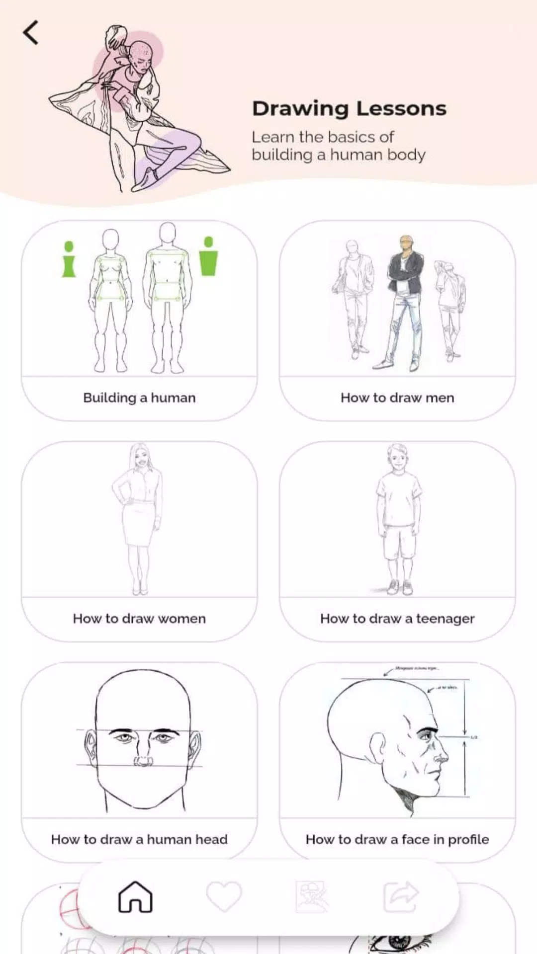 How to Draw People Скриншот 3