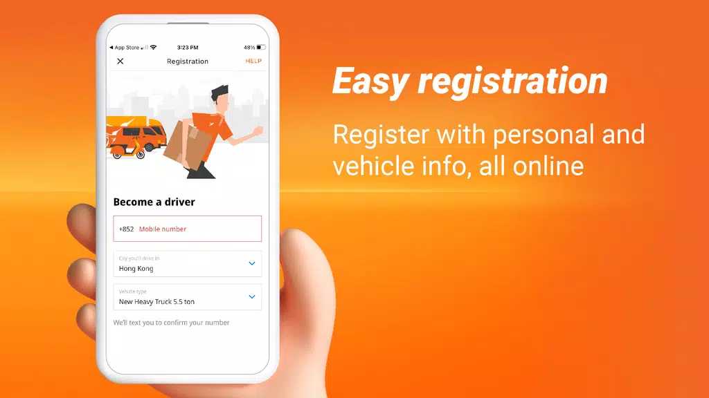 Lalamove Driver - Drive & Earn ภาพหน้าจอ 1