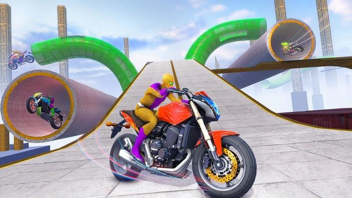 Motorbike Race Motorcycle Game Screenshot 2