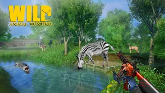 Wild Animal Hunting Games Captura de pantalla 3