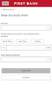 First Bank Digital Banking Captura de tela 2