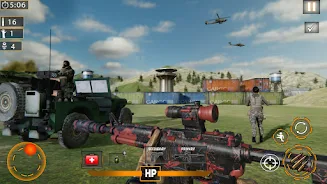 Modern Commando 3D: Army Games Capture d'écran 0