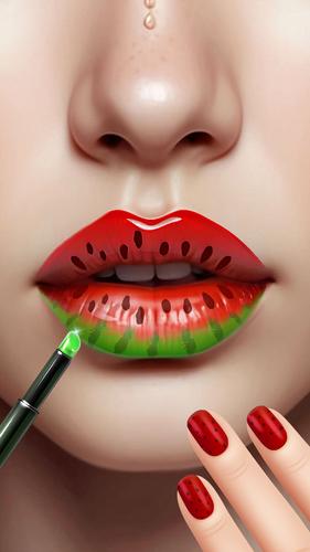 Lip Art Beauty DIY Makeup Game স্ক্রিনশট 2