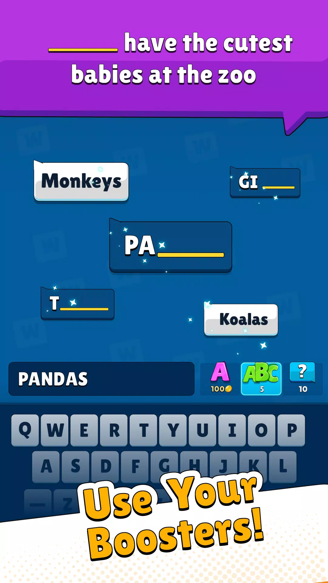 Popular Words Captura de tela 2