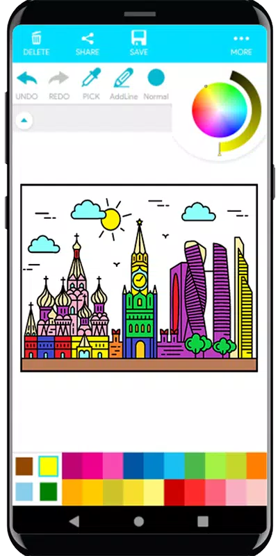 Coloring Travels Screenshot 2