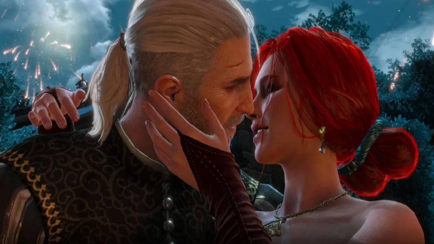 Ang kasal ni Triss ay pinutol mula sa 'Witcher 3' na laro