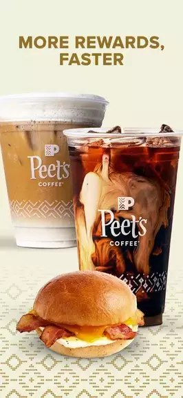 Peet's Coffee: Earn Rewards Captura de pantalla 1