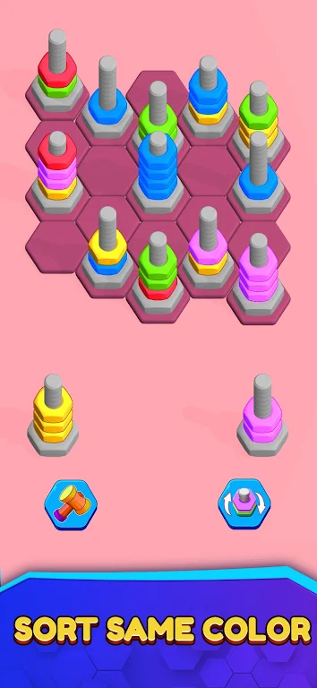 Nut Sort & Match Screenshot 2