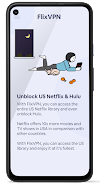 FlixVPN - Unblock Netflix VPN Captura de pantalla 1