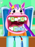 Pet Doctor Dentist Teeth Game Tangkapan skrin 3