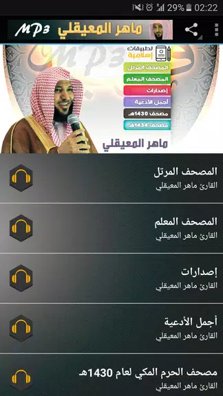 ماهر المعيقلي القران الكريم Скриншот 0