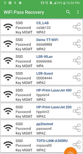 WiFi Password Recovery — Pro スクリーンショット 0