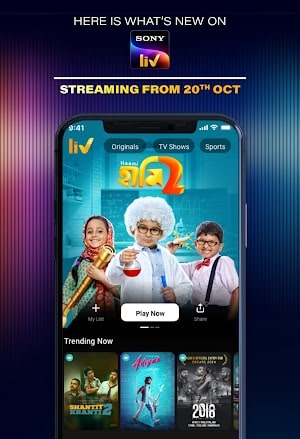 Sonyliv Mod APK ဒေါင်းလုပ်