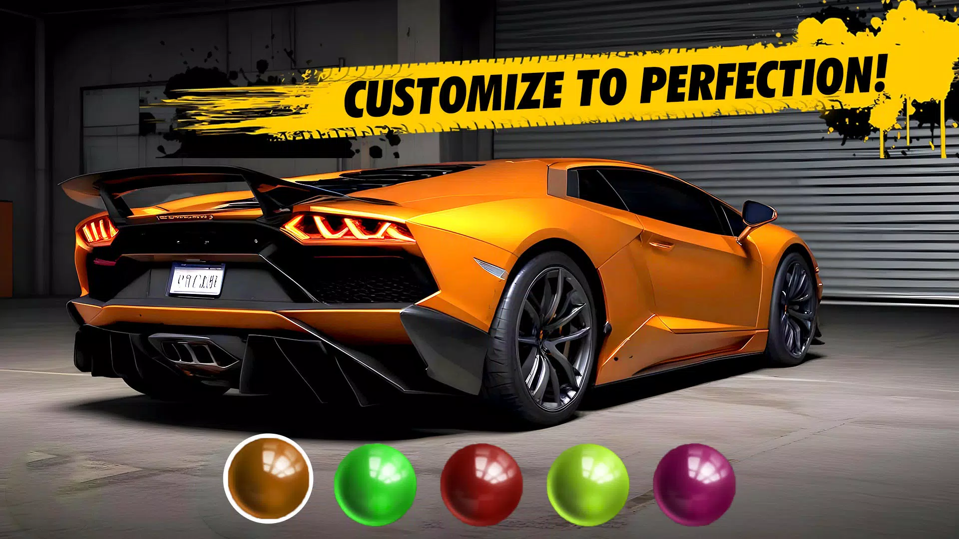 GT Nitro: Drag Racing Car Game Captura de pantalla 1