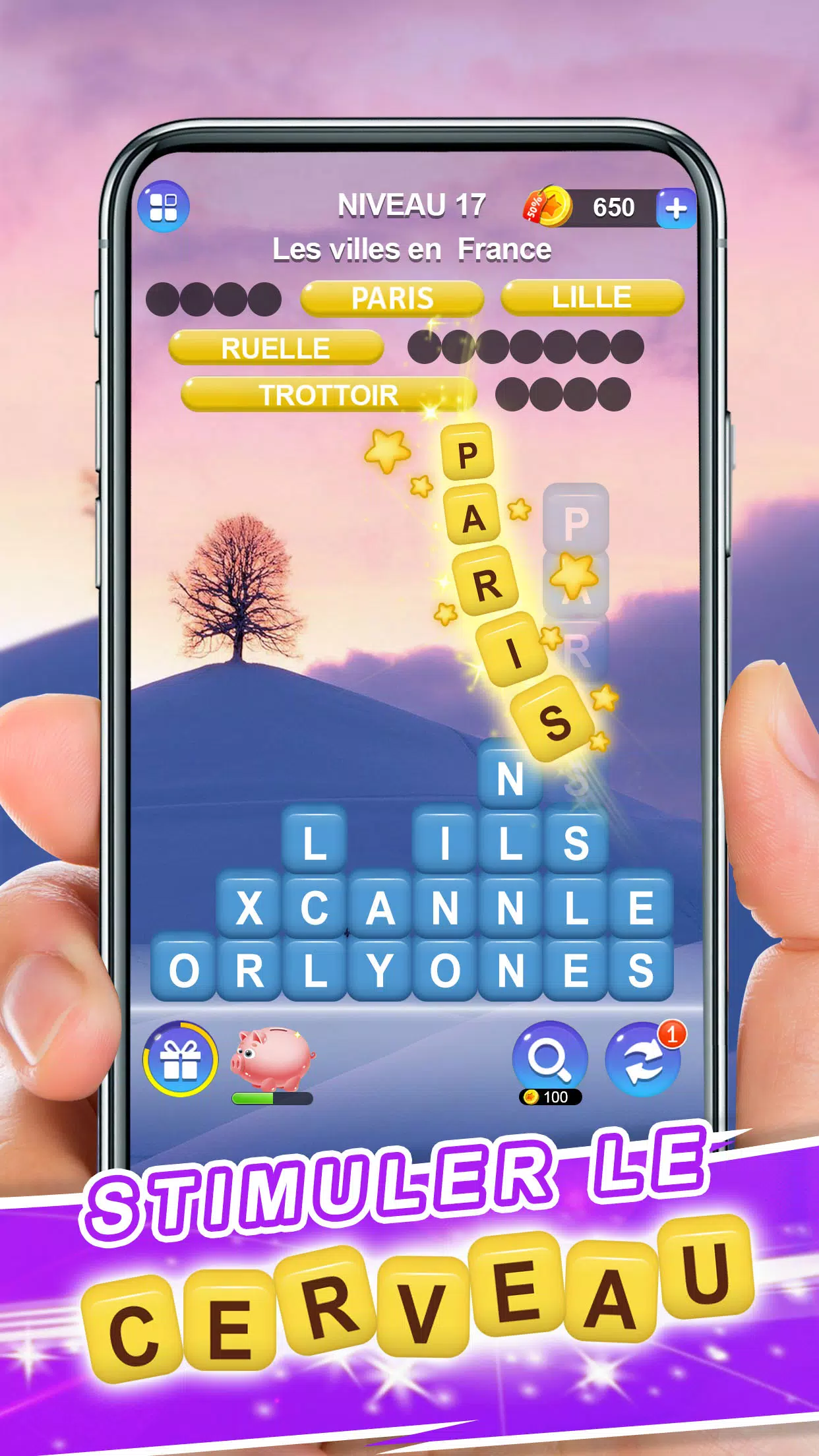 Briser des Mots : Jeu de Mots Captura de pantalla 1