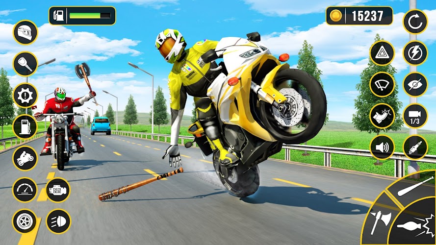 Moto Attack - Bike Racing Game Ảnh chụp màn hình 0