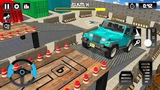 Jeep Parking Game - Prado Jeep Скриншот 0