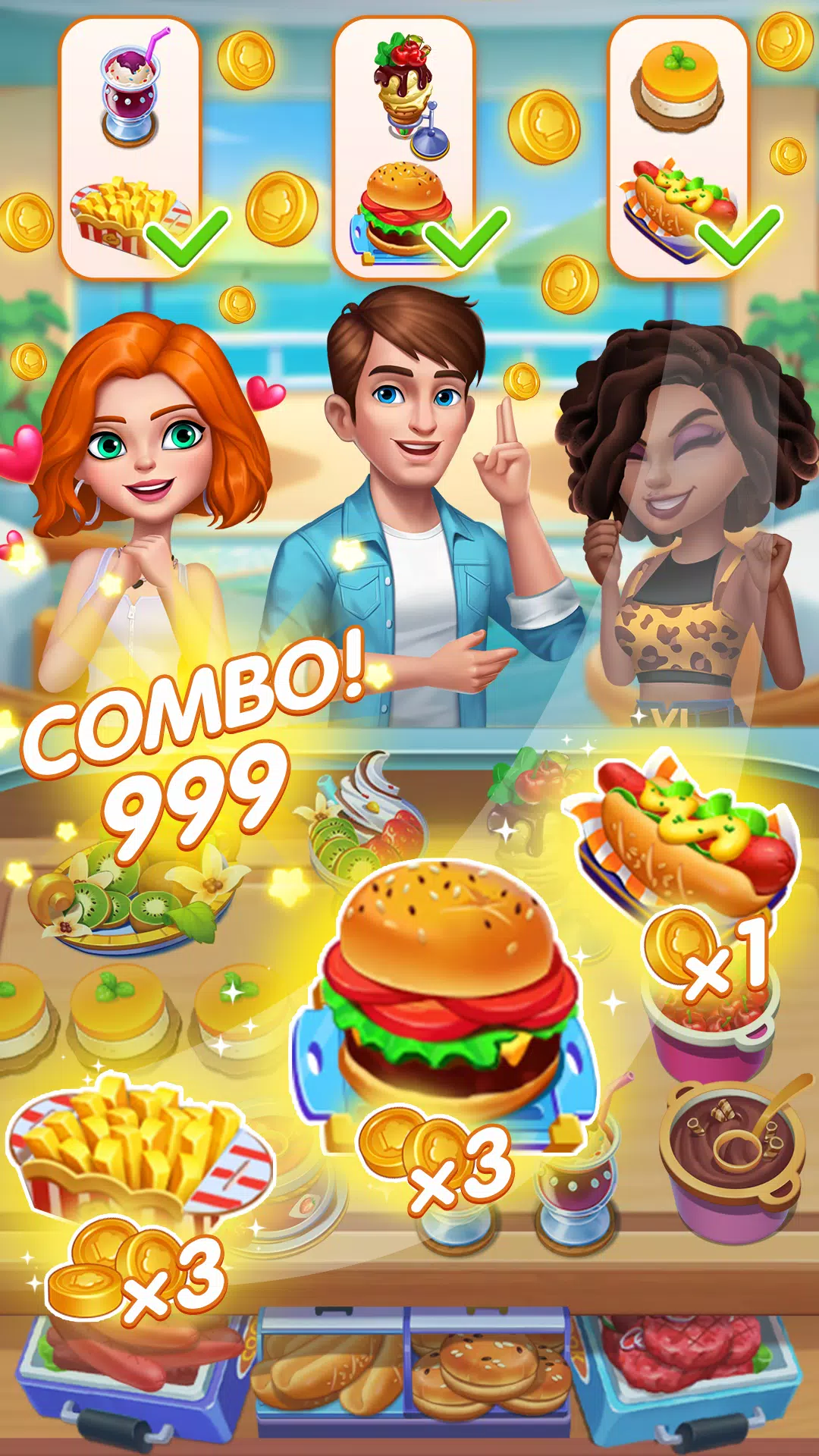 Cooking World® Restaurant Game Capture d'écran 3