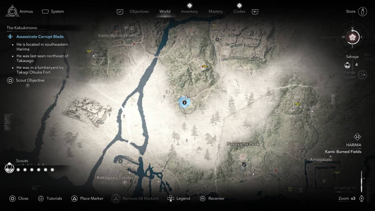 จะหาสมาชิก Kabukimono ทั้งหมดได้อย่างไรและที่ไหนใน Creed Shadows ของ Assassin