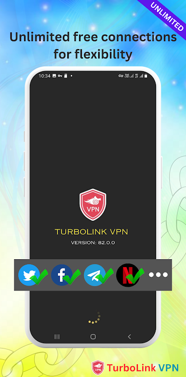 TurboLink VPN - Fast VPN Proxy Screenshot 2