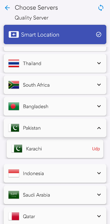 PAK VPN : Private & Secure IP Schermafbeelding 1