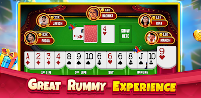 Indian Rummy Offline Card Game Скриншот 0