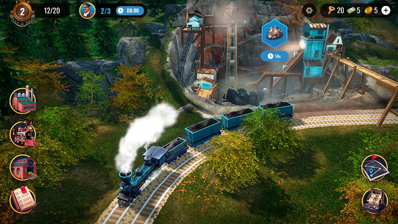 Railroad Empire: Train Game Capture d'écran 3