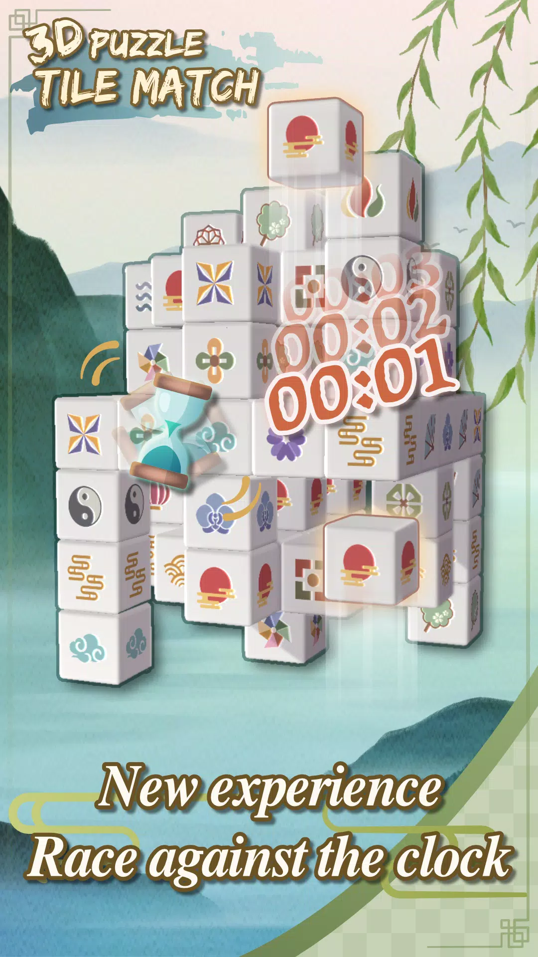3D Tile Match Puzzle Captura de tela 2