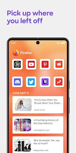 Firefox Fast & Private Browser Screenshot 2