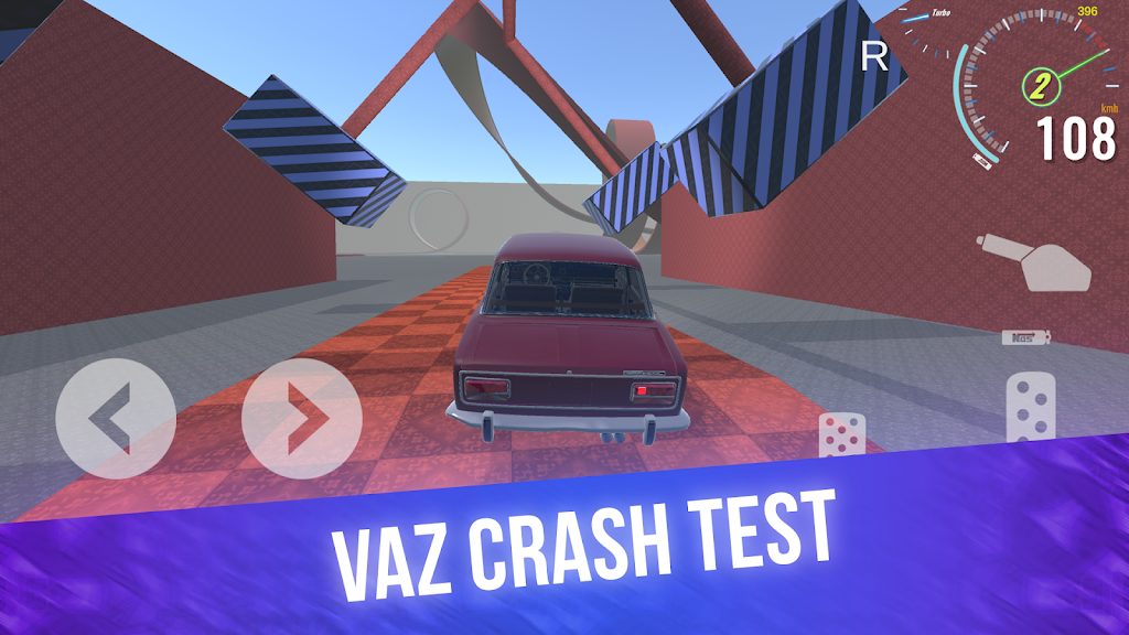 VAZ Car Crash Simulator 2024 स्क्रीनशॉट 2