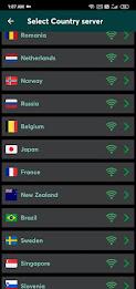 Brazil VPN - Safe VPN Master Captura de tela 1