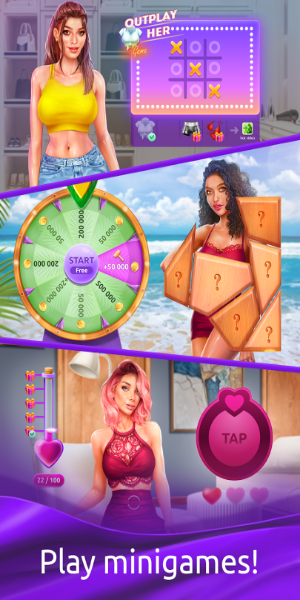 Girls & City: spin the bottle Screenshot 2