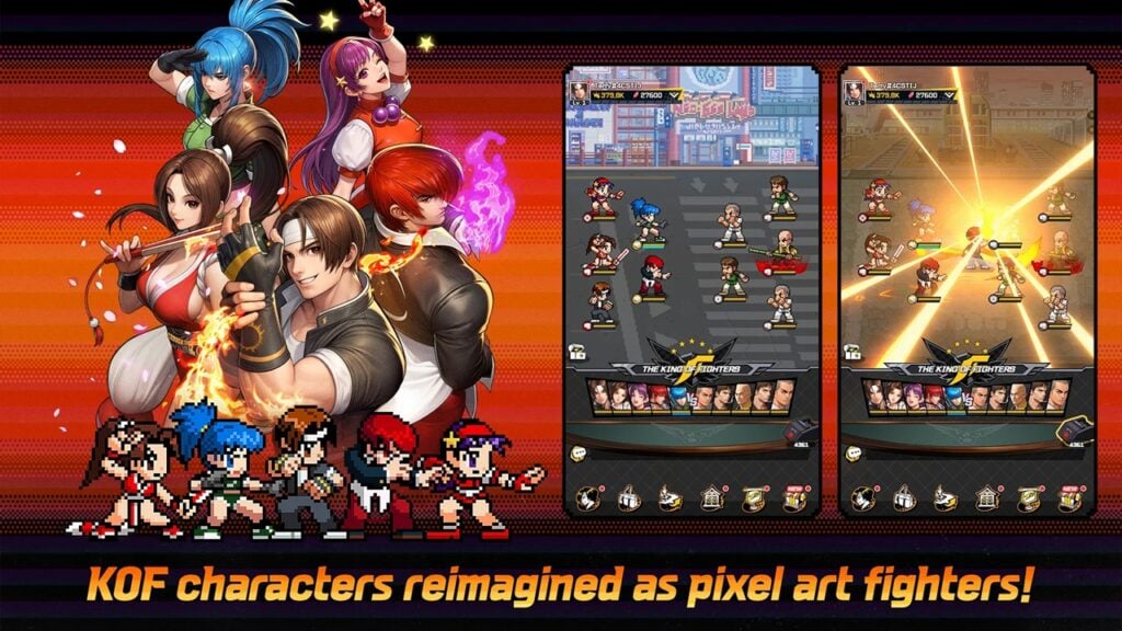 The King of Fighters: ранний доступ к AFK RPG уже доступен