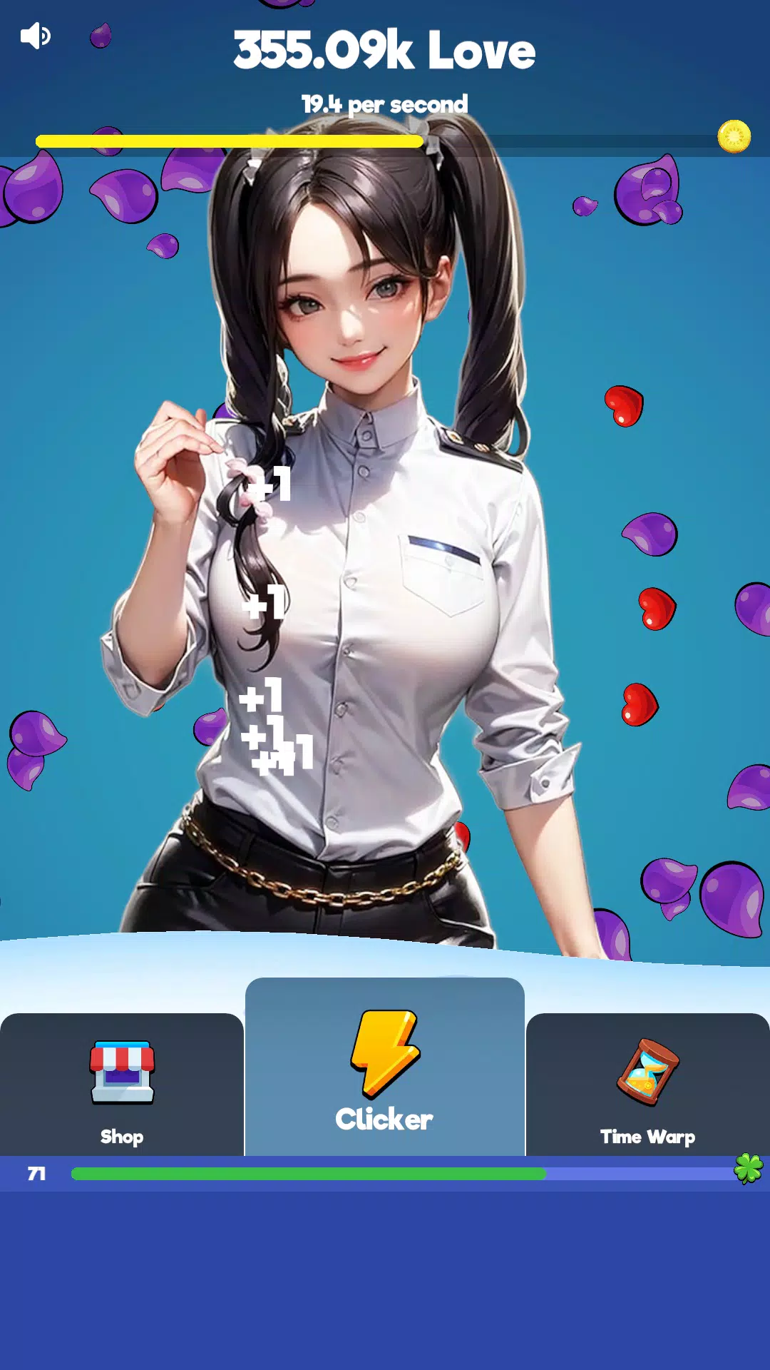 Sexy touch girls: idle clicker スクリーンショット 3