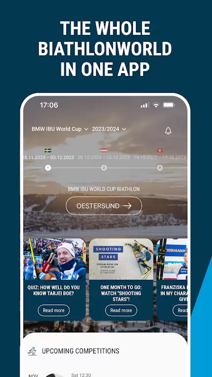 Official IBU App Captura de pantalla 1