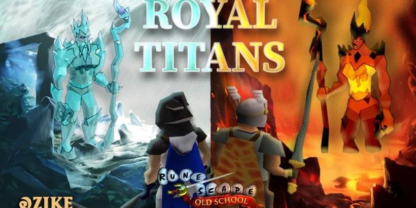 Runescape sekolah lama membolehkan anda mengambil Titans Diraja dalam kemas kini baru