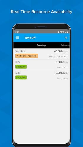 Timesheets - Time Tracking App ภาพหน้าจอ 1