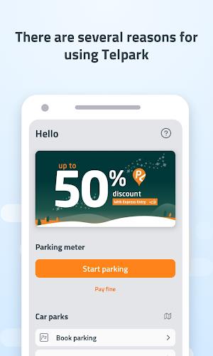 Telpark Personal parking meter Screenshot 2