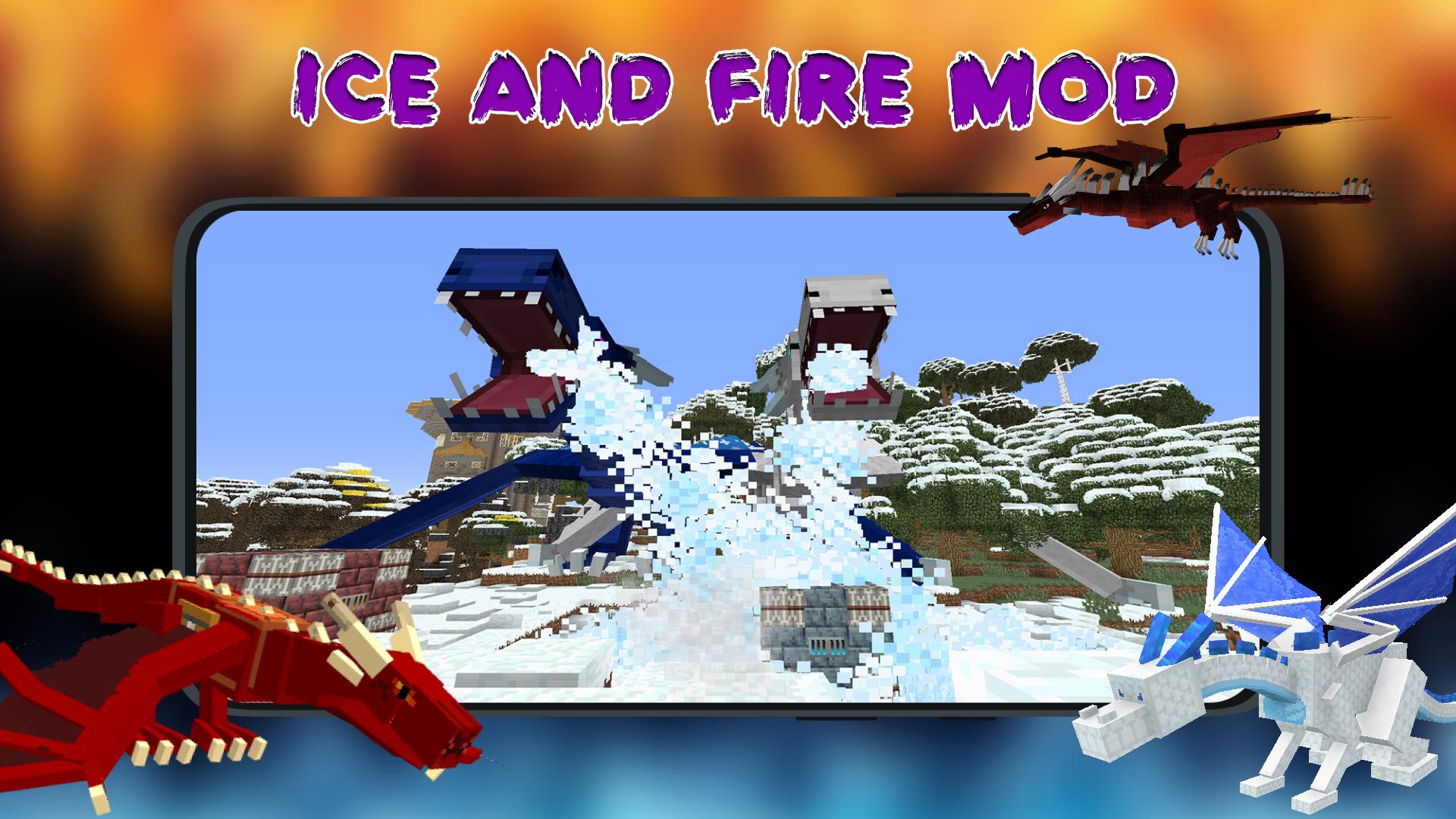 Ice and Fire Mod For Minecraft 스크린샷 3