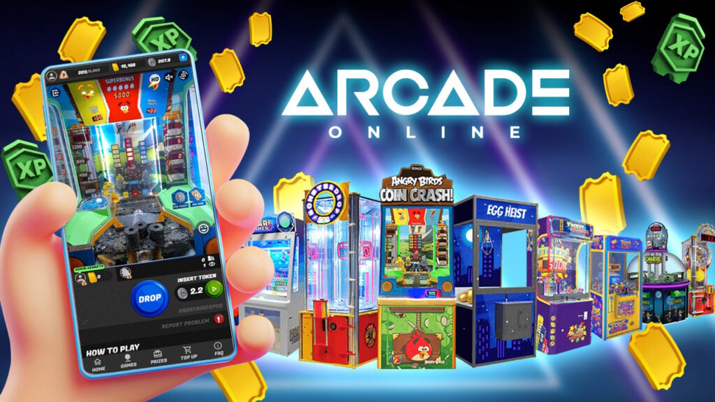 Arcade Online es una plataforma de juego basada en el navegador con máquinas reales y premios reales