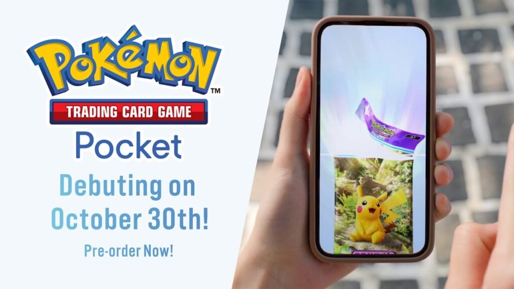 Pré-registro para Pokémon TCG Pocket Live!